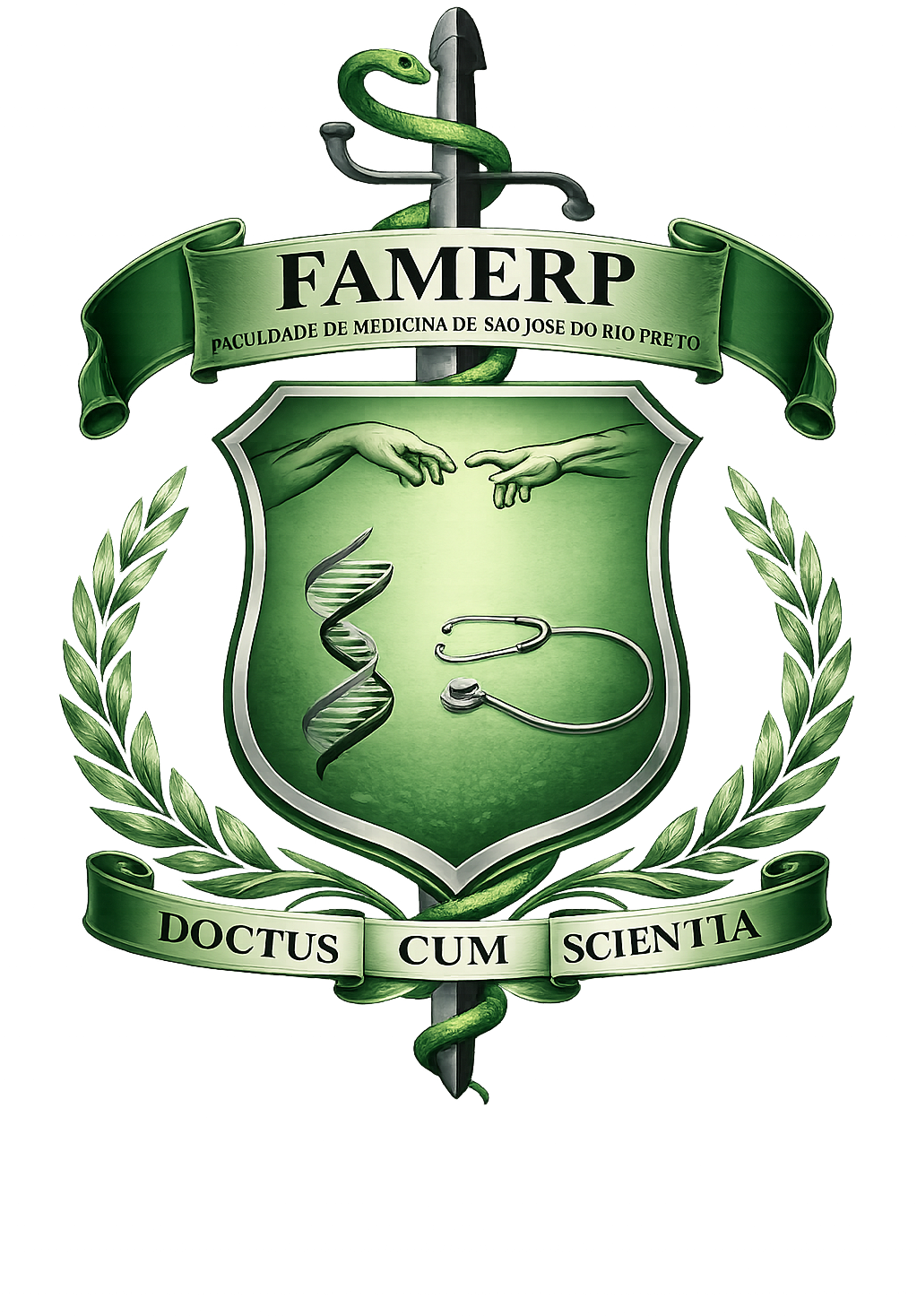 Brasão oficial da FAMERP